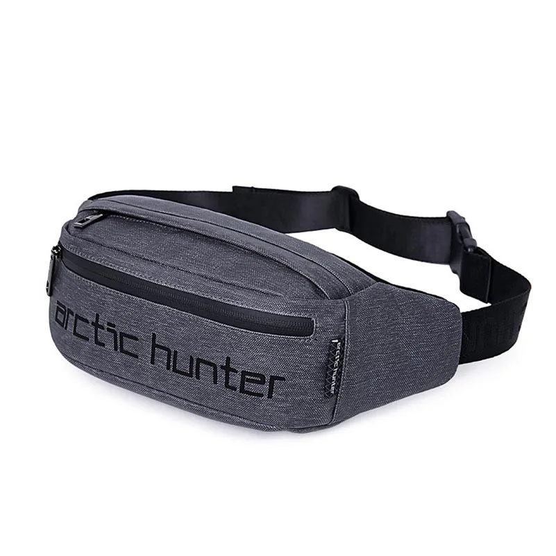 Male Waist Bag Casual Durable Multifunction Money Phone Black Bag for Belt Oxford Waterproof for Outdoor Travel Fashion Bag New