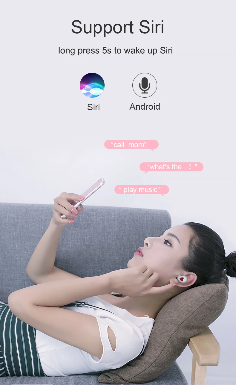 TW10 Wireless Bluetooth Earphone 3D Stereo HIFI Sound Earbuds With Microphone For All Smart Phone Sports Headset Charger Box