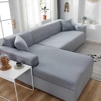 

Corner Sofa Covers for Living Room Elastic Slipcovers Couch Cover Stretch Fit L Shaped Sofa funda sofa chaise lounge