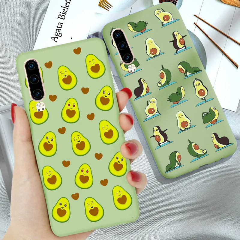 Avocado Phone Case FOR Huawei Nova 5T 3i Mate 20 PRO 10 Y5 Lite 2018 Y6 Prime y7 2019 Y9 Y5P Y6P Y7P Y8P Y6S Y8S Y9S Cover TPU | Мобильные