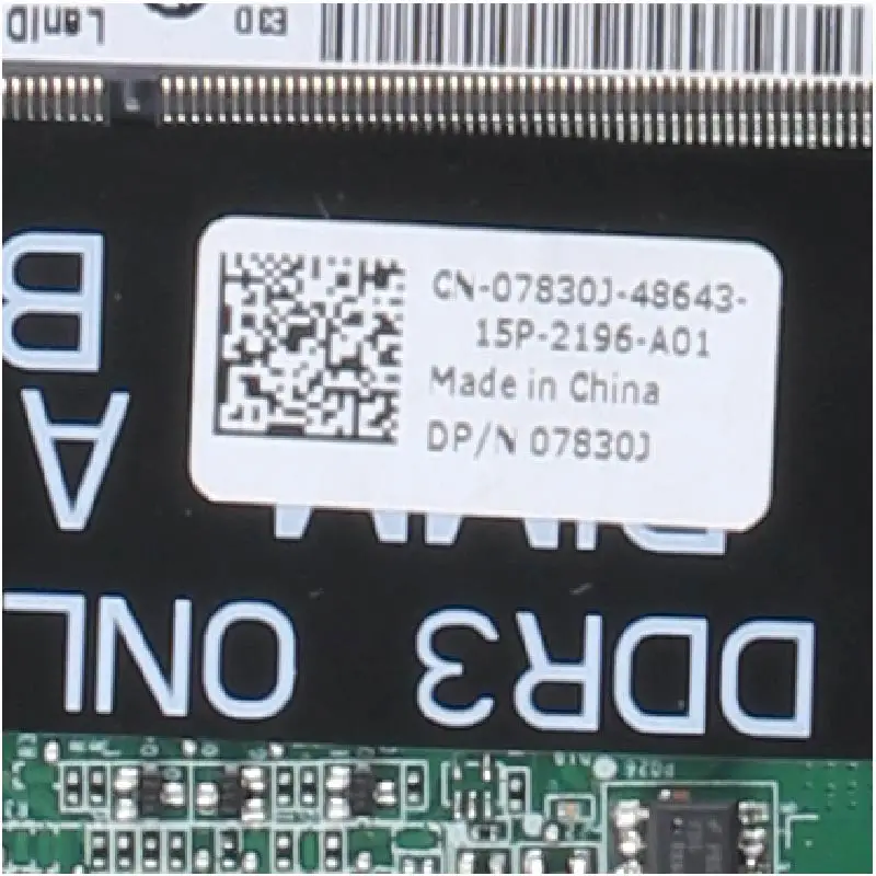 CN-07830J para dell inspiron n7110 07830j da0ro3mb6e0