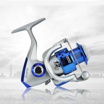 

Fishing reel Spinning 5.5:1 Fishing line wheel 12+1BB fishing sea bream wheel plastic head Fishing Wheel pesciolini da pesca