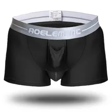 Men Mid Rise Boxer Briefs Breathable Seamless Shorts Underpants Underwear Men's Sexy Mid Rise Boxer Briefs Breathable Seamless