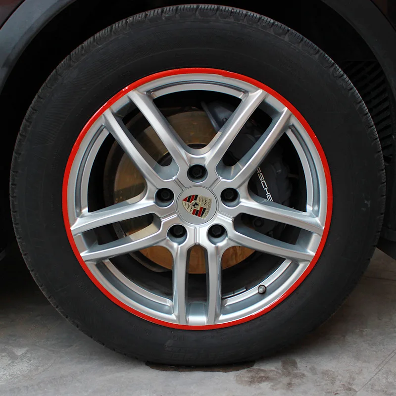 Modified Decorative Supplies Wheel Rim Stickers Reflective Personalized Strip Motorcycle | Автомобили и мотоциклы