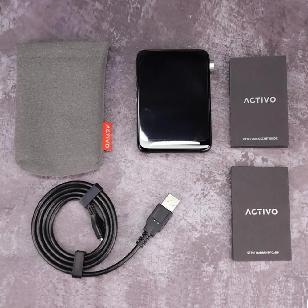 Mp3 плеер ACTIVO CT10 аудиоплеер высокой четкости с Bluetooth пользовательский эквалайзер