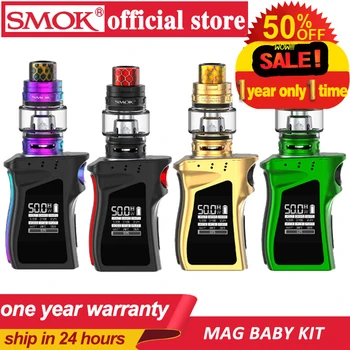 

Original Electronic Cigarette Smok Mag Baby Kit with 50W Mag Baby Box Mod 1600mah Battery and 4.5ml TFV12 Baby Prince Tank Vape