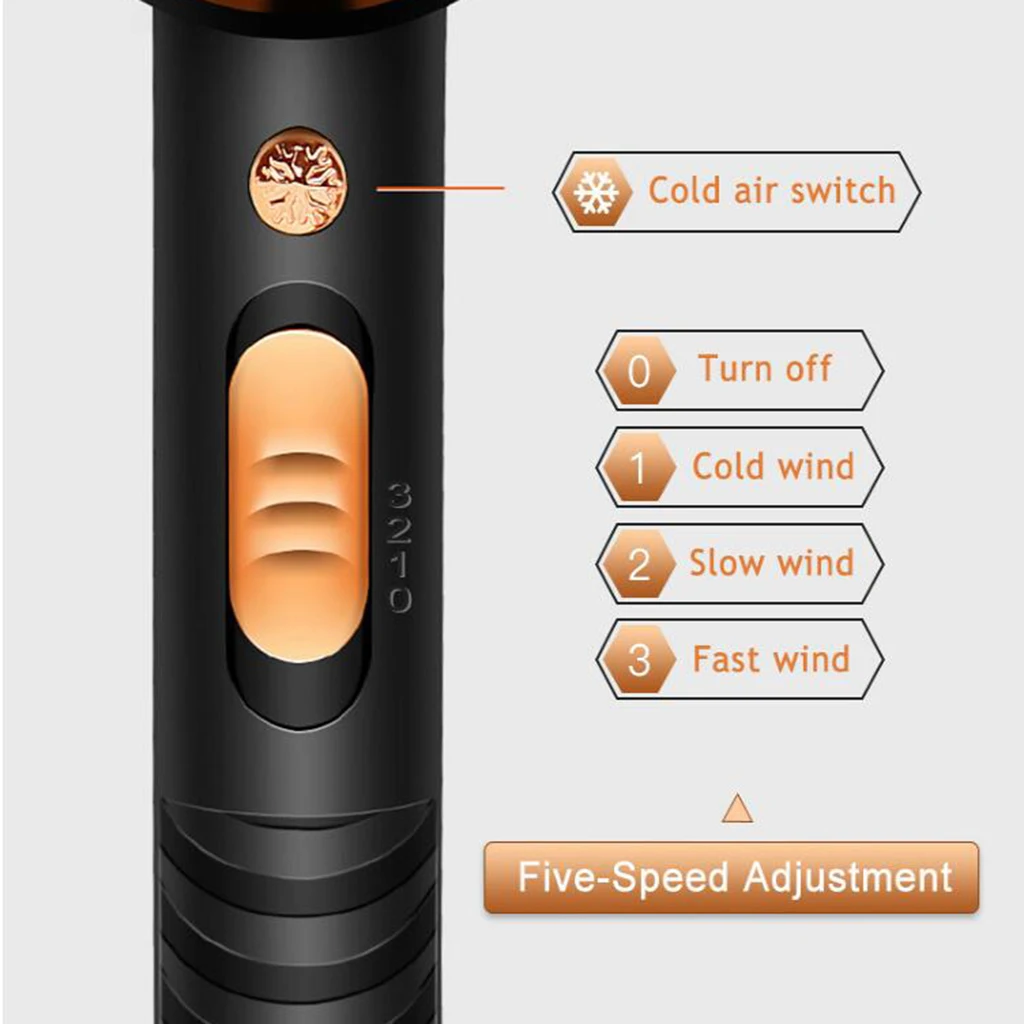 Kemei Professional 4000W Powerful Hair Dryers Electric Hair Blower with Concentrator Diffuser Modeling Barber Salon Hair Styling