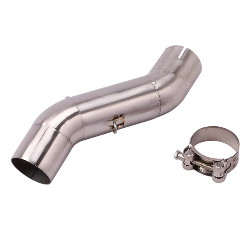 51MM Exhaust Motorcycle Modify Stainless Steel Middle Link Pipe Slip On For Honda CB500 CBR500R CB500X 500F Escape Moto Muffler - Image 2