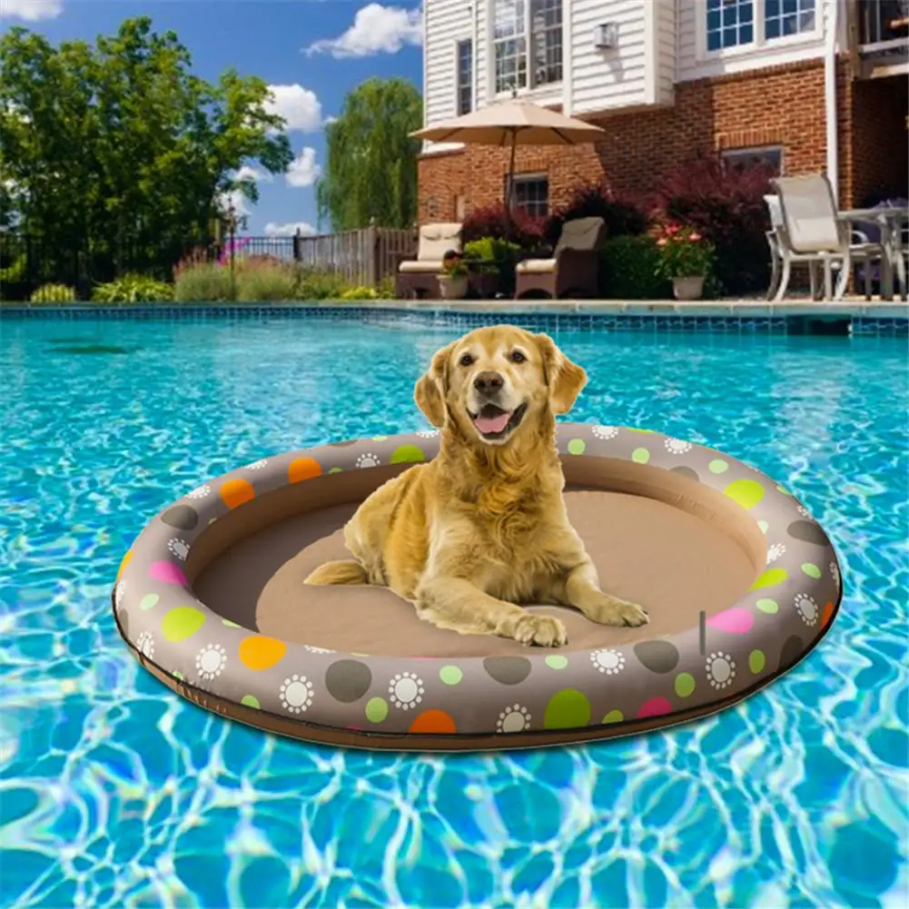 inflatable dog pool float