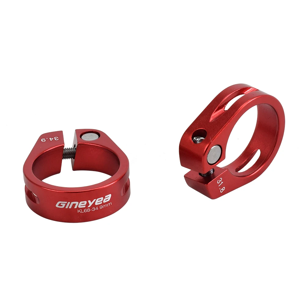 Aluminum Alloy Bicycle Seat Post Clamp 28.6mm 30.2mm 31.8mm 34.9mm Mountain MTB Road Bike Seatpost Pipe Clamps