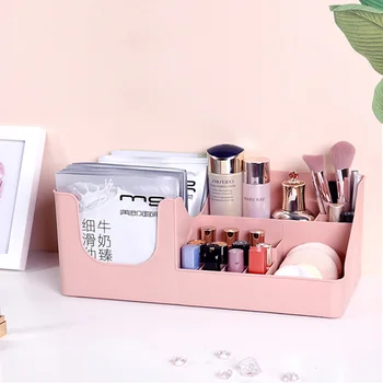 

Desktop Items Storage Box Cosmetics Storage Box Makeup Brush Skin Care Product Storage Box Home Desktop Rack Storage Box