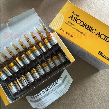 Korea Vitamin C Anti Aging Ampoules Anti Aging Ascorbic AcidAgeless Powerful Anti wrinkle Aging Face