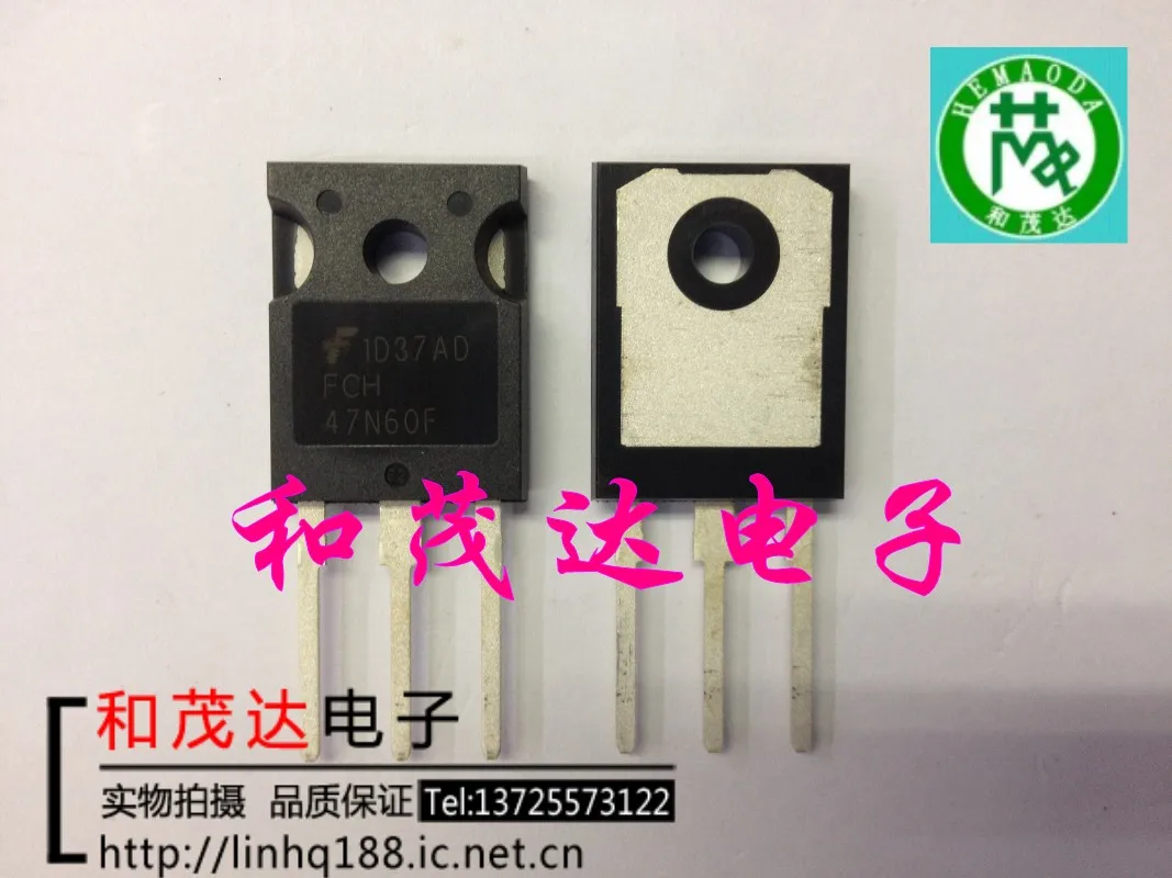 

New and original FCH47N60F TO-247 47N60F MOS600V47A