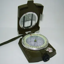 Металлический компас анти-крышка компас K4580 со светящимся компасом