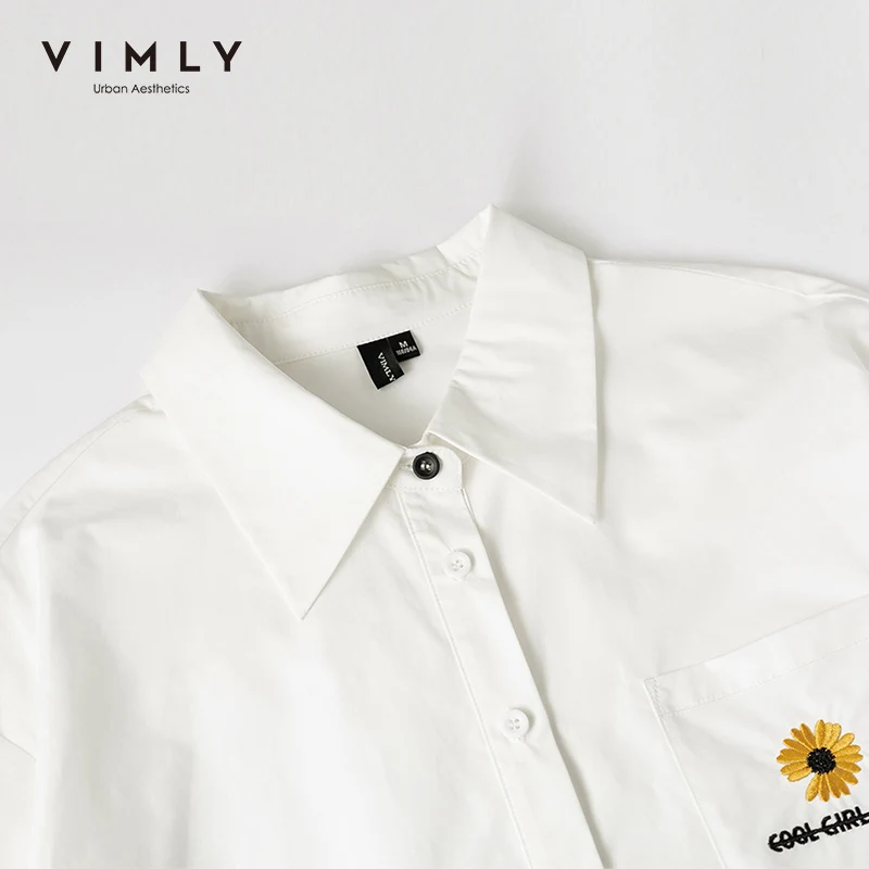 Vimly Autumn Women Blouse Korean Embroidery Long Sleeve Vintage Shirts Elegant Blusas Roupa Feminina Top F1719 Blouses Shirts Aliexpress