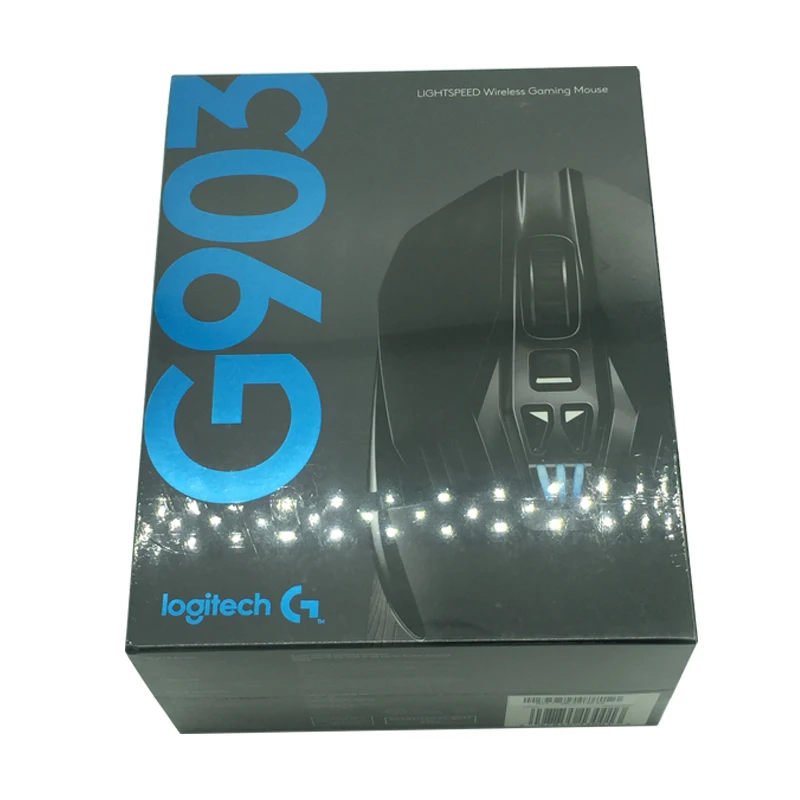 Беспроводная игровая мышь logitech G903 LIGHTSPEED 2,4 ГГц, настоящая оптическая мышь 12000 dpi для ноутбука, геймера, эргономичная, официальный тест агентства