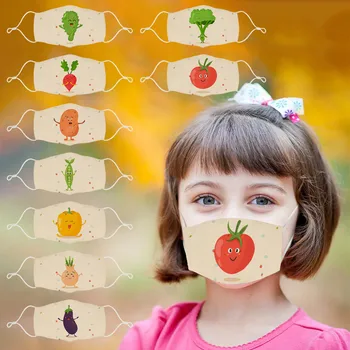 

1pcs Cloth Polyester Washable Child Anti- Reusable Mouth Face Masks Cover Cloth Mouth Caps Breathable Reusable Washable masques