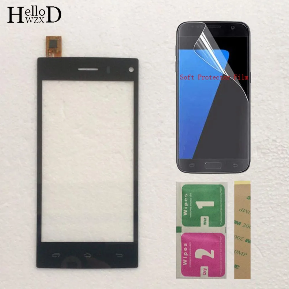 

Touch Screen TouchScreen For Vertex Impress Envy Touch Screen Front Glass Digitizer Panel Lens Sensor Mobile Protector Film