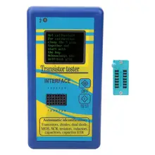 M328 цифровой Транзистор тестер Диод Триод Емкость измерительный модуль диодный резистор ESR измерительный измеритель