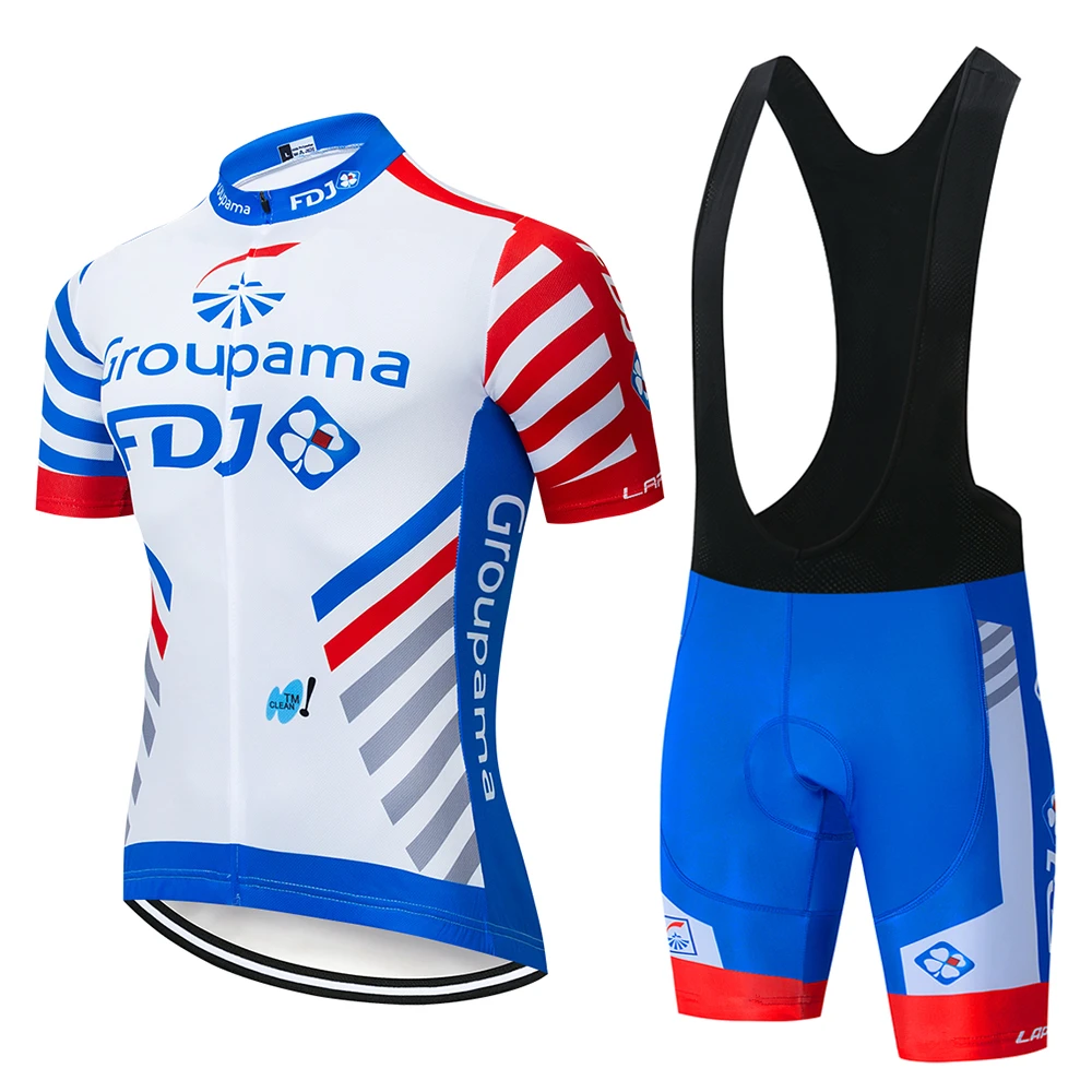 2020 FDJ TEAM Велоспорт Джерси летняя одежда для велоспорта Одежда горного велосипеда