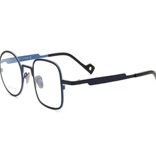 Прогрессивные очки с мультифокальными линзами, унисекс, Ретро стиль, полная оправа, чистый титан, оптическая оправа, видеть близкий дальний бренд, очки для чтения