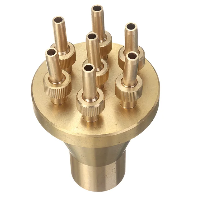 1In Dn25 Állítható Rézkút Fúvóka Spray -Sprinkler A Kerti Tóhoz Kiváló Minőségű Virág Szökőkút -Fej - Image 3