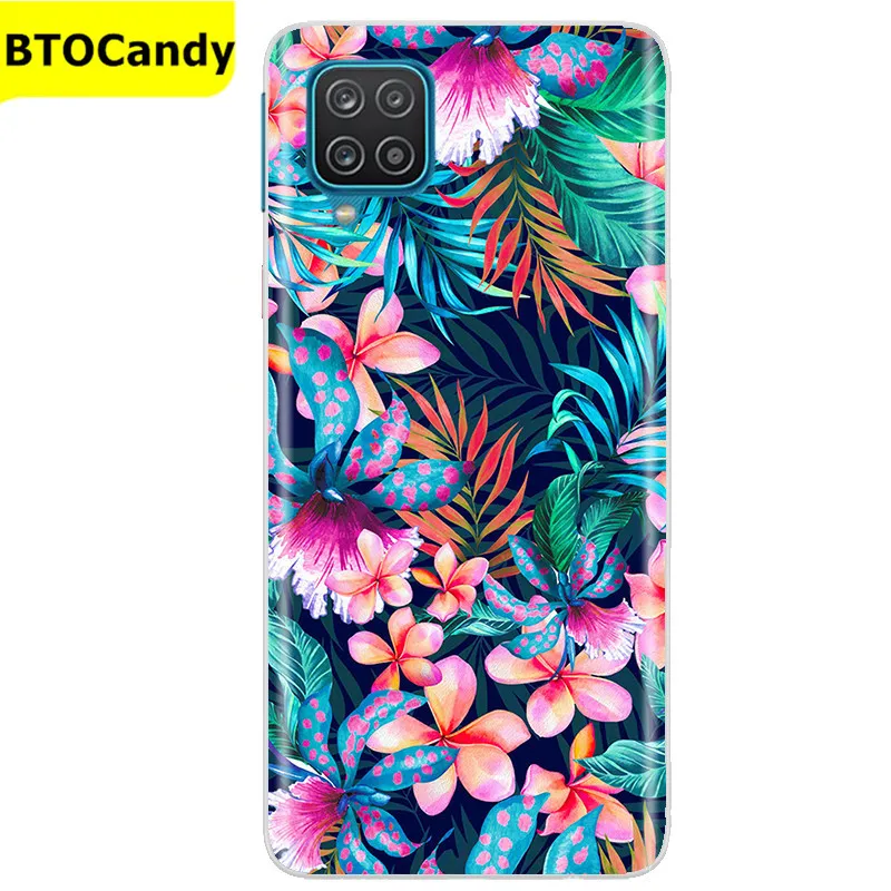 For Samsung A22 Case Samsung Galaxy A22 4G SM-A225F/ds Soft Silicone Case For Samsung A22 A 22 5G SM-A226B/ds Phone Cases Coque cell phone pouch with strap Cases & Covers