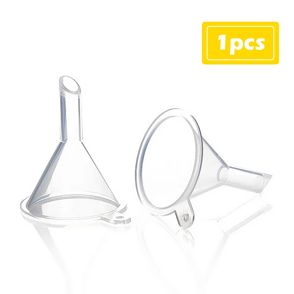 

1 Pack mini transparent plastic funnel Hopper Kitchen cooking Accessories gadgets emulsion Packing auxiliary tool