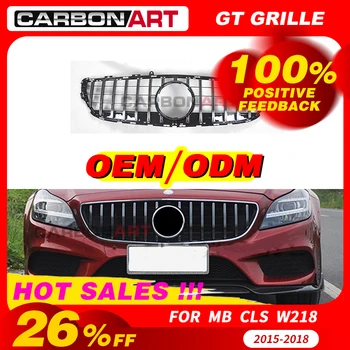 

GT Grill For MB CLS Class W218 Facelift Sedan Auto Front Grille 2015-2018 CLS300 CLS350 CLS450 CLS500 Grille