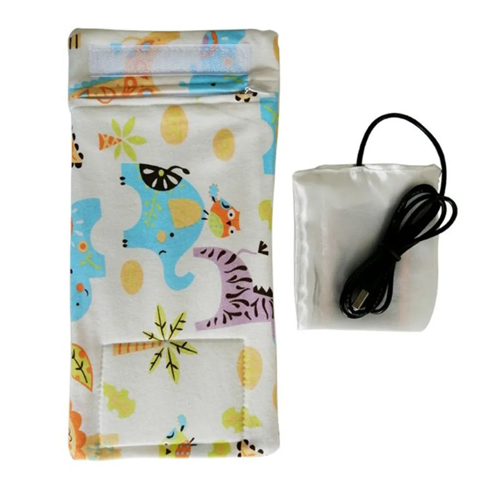 USB подогреватель молока, воды, дорожная коляска, изолированная сумка, детская бутылочка для кормления, подогреватель для новорожденных, портативная бутылочка для кормления - Цвет: J