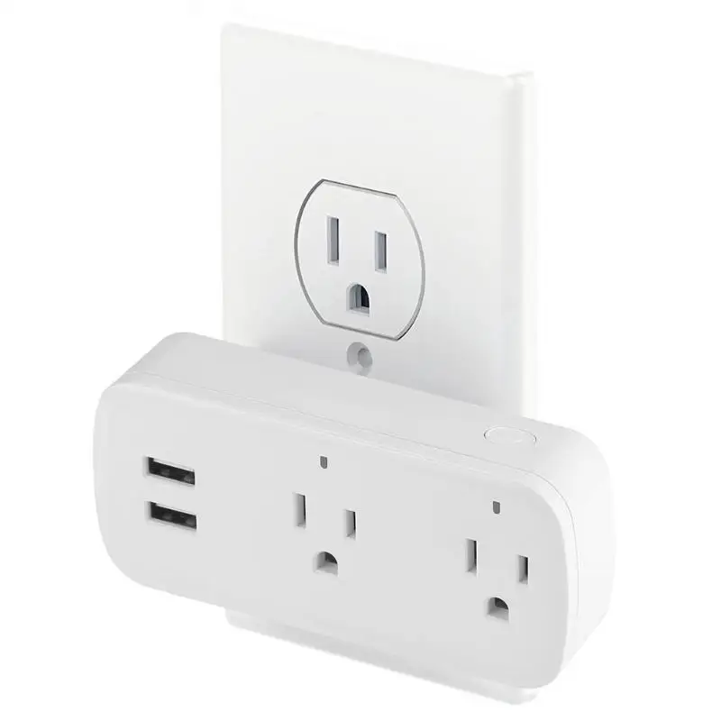 "Умный дом" tuya Wi Fi Мощность strup несколько розетки с 2 портами (стандарт Порты и