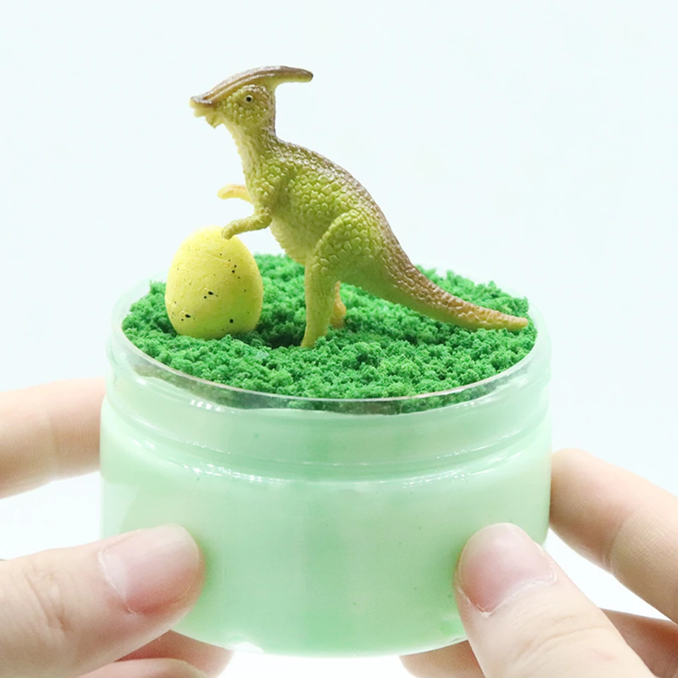 dinosaur egg toy slime