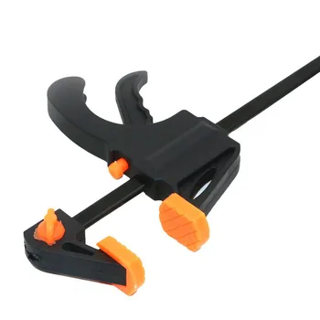 

4/6/8/10 Inch F Shape Woodworking Clamp Quick Release DIY Wood Working Clip Spreader Tool DIN889