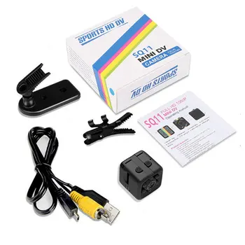 

SQ11 Mini Micro Camera Dice Video Night 1080P 960P Camcorder Motion Sensor Camera Monitors Wifi Remote