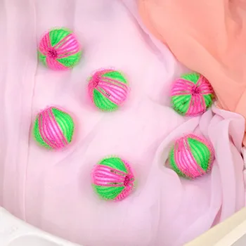 

6pcs Remover Magic Hair Removal Laundry Ball Clothes Personal Care Hair Ball Washing Machine Cleaning Ball Grabs For Fuzz Hair