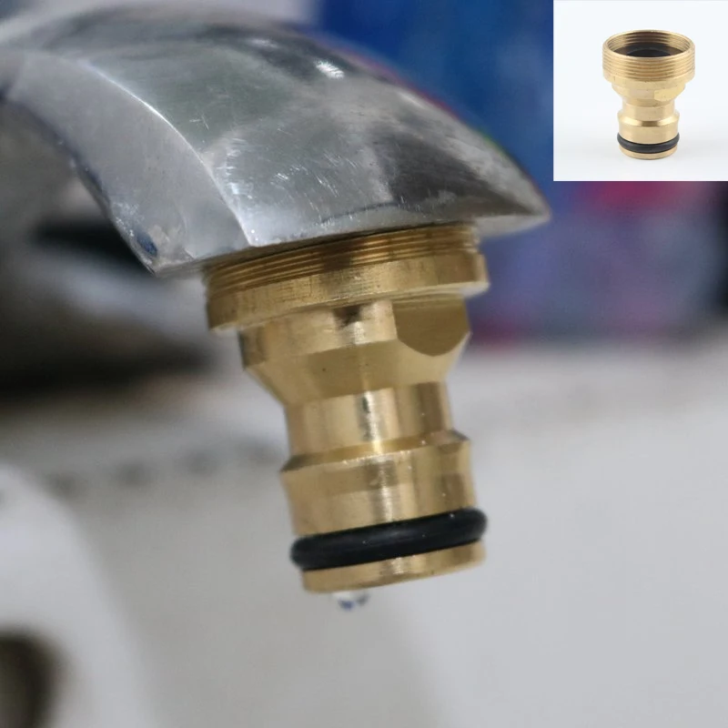 

Brass Kitchen Basin Faucet Joint M22 To M24 Thread Water Pipe Hose Joint Washing Machine Garden Irrigation Water Gun Connector