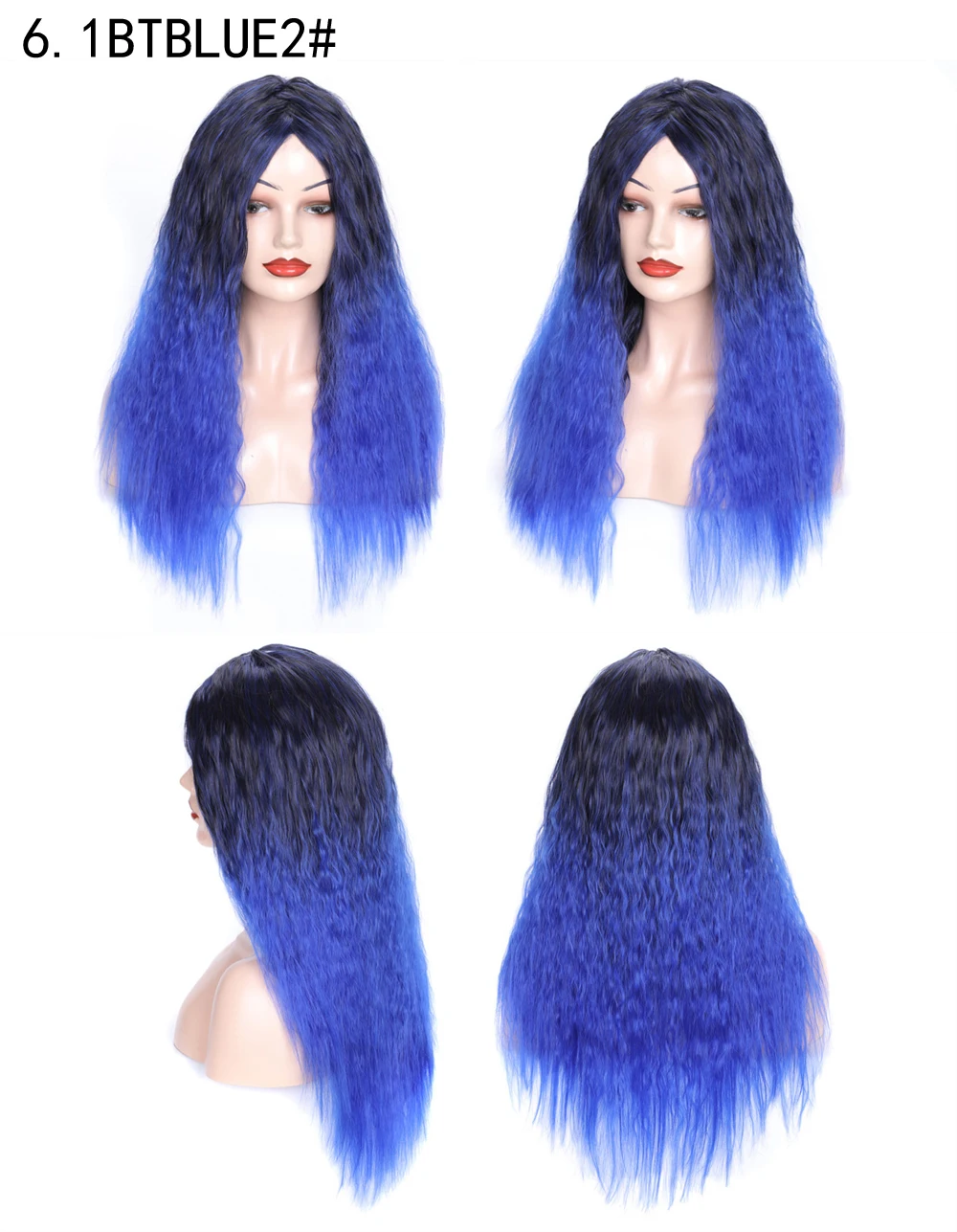 color wigs silver gray synthetic wig siber female long curly wave hair wigs corn perm fluffy