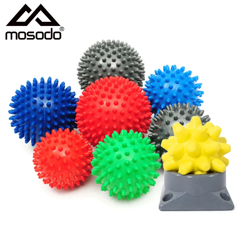 Mosodo колючие массажный шарик ТРИГГЕРНАЯ точка роликовый массажер (9 см) игрушка