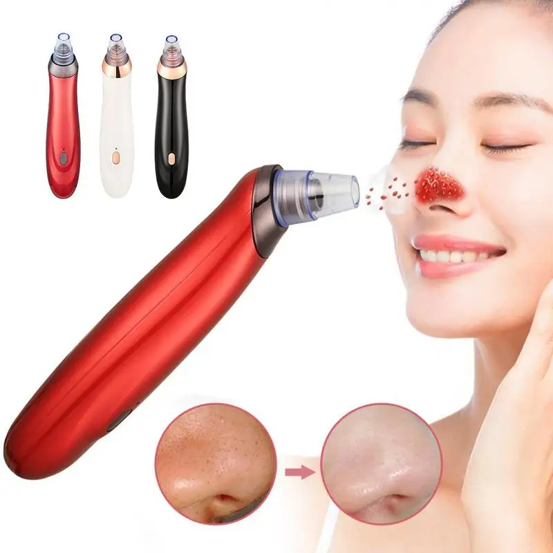 

Blackhead Skin Care Face Deep Pore Acne Pimple Removal Vacuum Suction Facial Diamond Beauty Tool USB Rechargeable