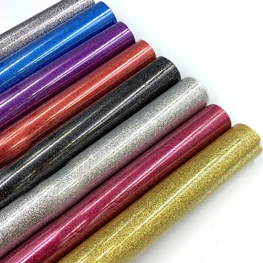 T-Shirt Sheet Craft-Cutter Textiles Heat-Press Cricut Glitter Iron-On Sparkle Iridescent