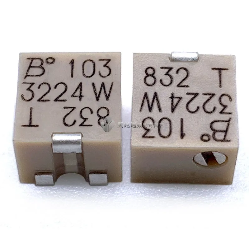 Original 3224W-1 SMD trimmer potentiometer adjustable resistance 1K 2K 5K 10K 20K 50K 100K 1M 2M | Обустройство дома
