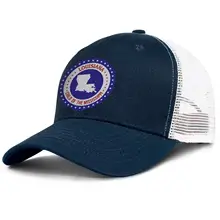 Унисекс WomensSmooth Denim Dad Hat Packable USA-Louisiana-Child-of-The-Mississippi-спортивная бейсболка, шапка