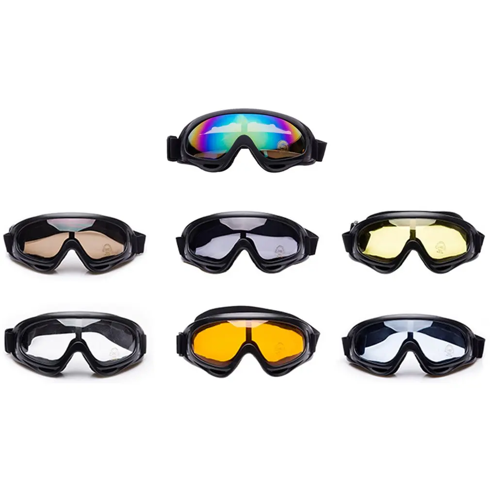 Тактические очки внедорожные очки X400 пылезащитный в байкерском и жоккейском ветрозащитный песочный анти-шок очки