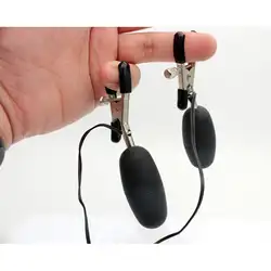 Дистанционное управление Вибратор для сосков Зажимы вибрирующий зажим флирт стимулятор груди Секс-игрушки для женщин пара эротические