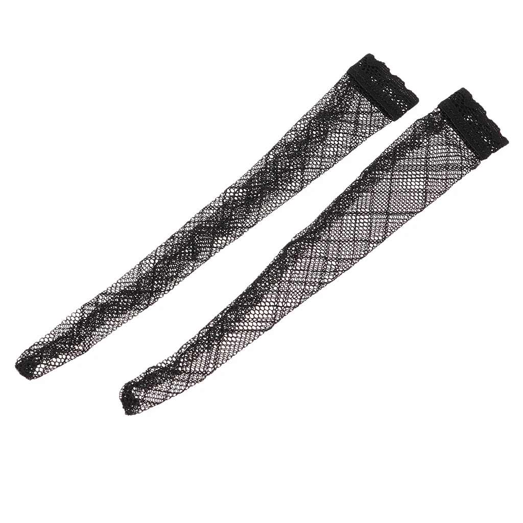 1/6 Doll Stocking Socks Black Lace for 12