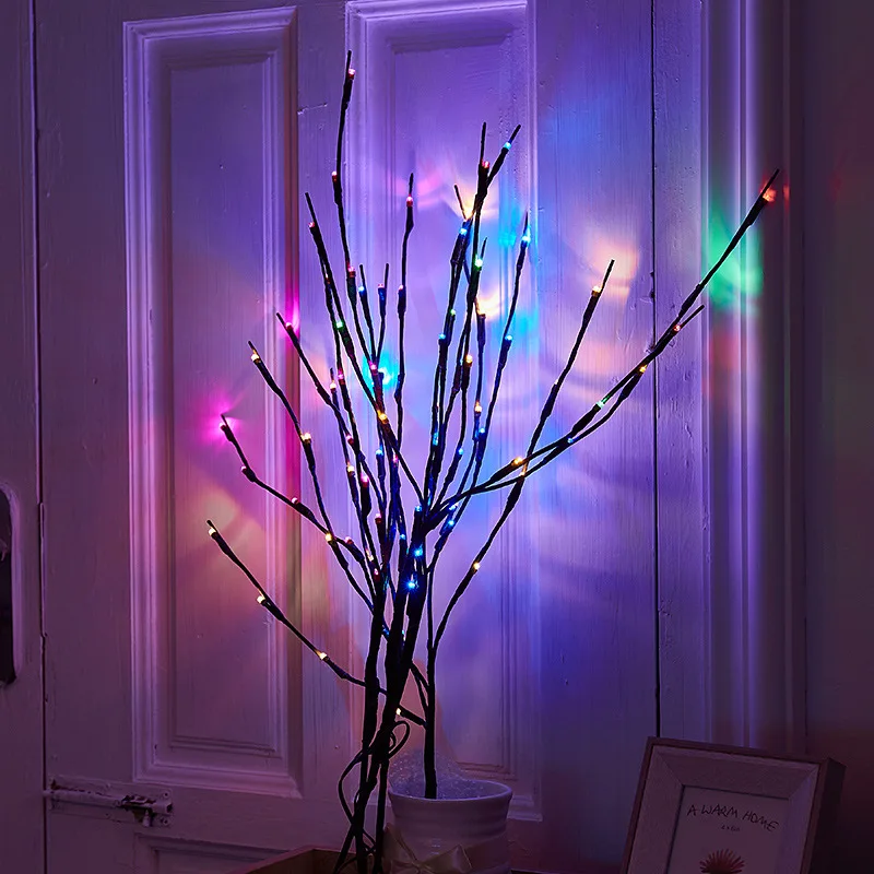 

Outdoor Christmas Led String Lights 20bulbs Branches Lights Luces Decoracion Fairy Light Holiday Lights Lighting Tree Garland