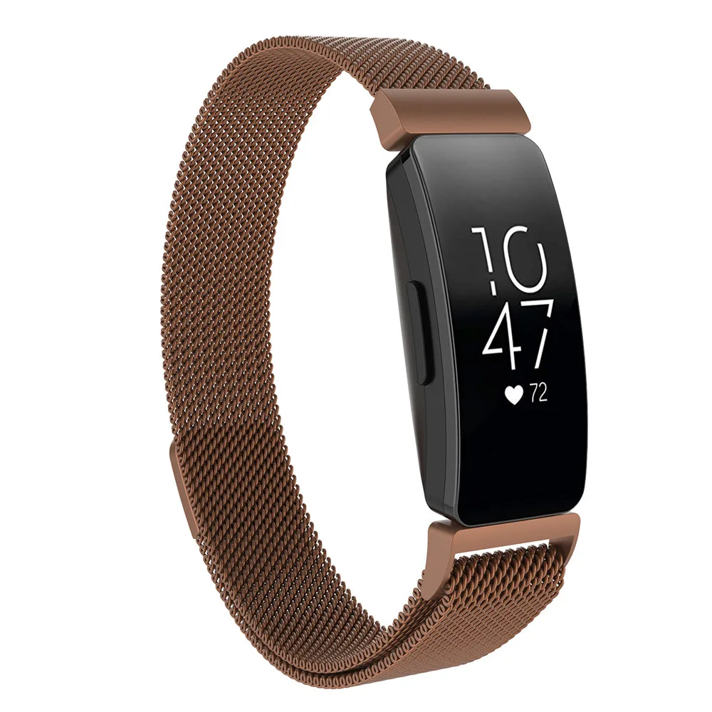 Essidi Миланский ремешок для Fitbit inspire HR умный Браслет магнитный ремешок из нержавеющей стали застежка для Fitbit inspire