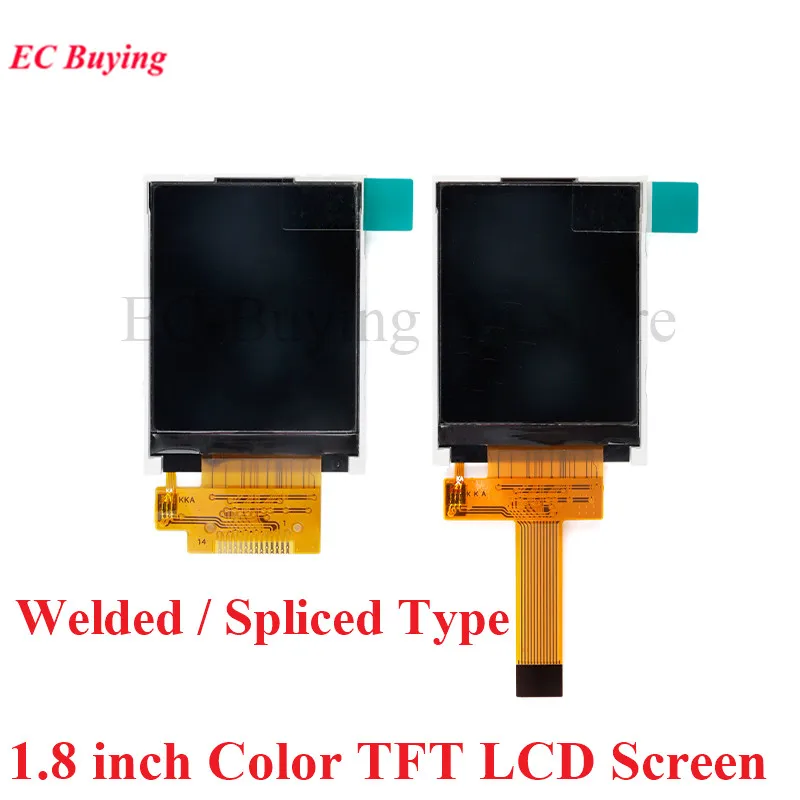 Display Module LCD Display Module 1.8" 1.8 inch 128x160 SPI Full Color TFT HD IPS LCD Display 128*160 Module ST7735S 3.3V Replace OLED Power Connector for Arduino