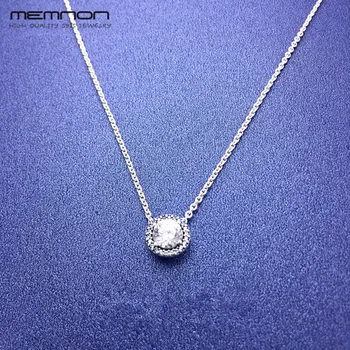 

Memnon New Autumn link chain Necklaces for Women 925 sterling silver Classic Elegance pendant necklace Fine Jewelry NC0918