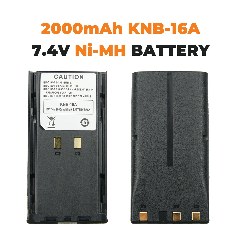KNB-16 KNB-16A KNB-17A KNB-21 2000 мАч 7 2 в сменный никель-металлогидридный аккумулятор Батарея
